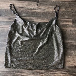 forever 21 cowl neck top